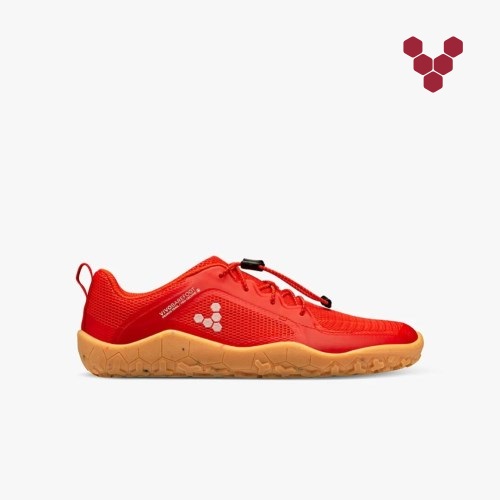 Vivobarefoot Primus Trail II FG Laufschuhe Kinder Rot [DE.QYL5H]